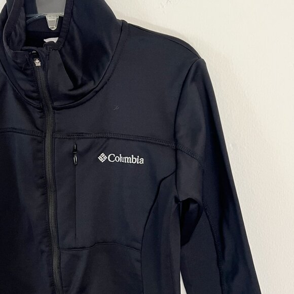 columbia // active black tech jacket  XS - Picture 2 of 5